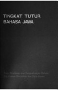 Tingkat Tutur Bahasa Jawa