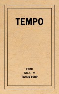 TEMPO Edisi No. 1 - 9 Tahun 1989