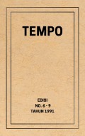 TEMPO Edisi No. 6 - 9 Tahun 1991