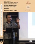 Kesadaran dan Kenyataan:
Filsafat Ada
Mengapa yang Ada Ini Ada dan Bukannya Tidak Ada? 
Leibniz, Heidegger dan Hegel Tentang Metafisika