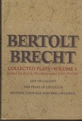 Bretol Brecht : Collected Plays Volume 1