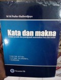 Kata dan Makna : teman penulis dan penerjemah menemukan kata dan istilah
