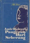 Amir Hamzah Pangeran Dari Seberang
