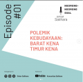 Polemik Kebudayaan: Barat Kena Timur Kena