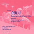 Dulu: Dongeng Rindu di Musim Hujan