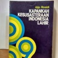 Kapankah Kesusasteraan Indonesia Lahir?