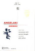 Angelaki : Journal Of The Theoritical Humanities