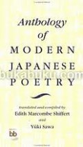 Anthology of modern Japanese poetry