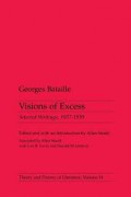 Visions of excess, selected writings, 1927-1939