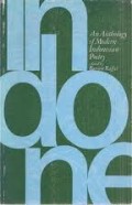 Anthology of Modern Indonesia Poetry
